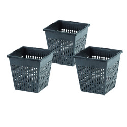 animallparadise Set of 3 Baskets, size 11 x 11 x 11 cm, for water basin Home