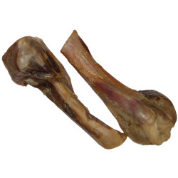 Friandise chien Deux os de jambon pour chiens, 460g minimum.