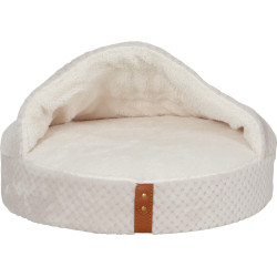animallparadise Cover PALOMA for cats. ø 45 cm x 10 cm. color beige Igloo cat