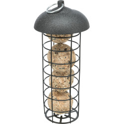 animallparadise Alimentador de pássaros com bola de gordura ø 10 x 21 cm suporte de bola ou almofada de lubrificação