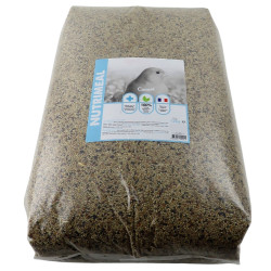 animallparadise Semente de Canário, farinha de nutrientes - 12kg para aves Canário