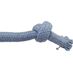 animallparadise COSMIC-Seil mit 2 Knoten, Größe ø 2 cm x 25 cm, Hundespielzeug. Seilspiele für Hunde