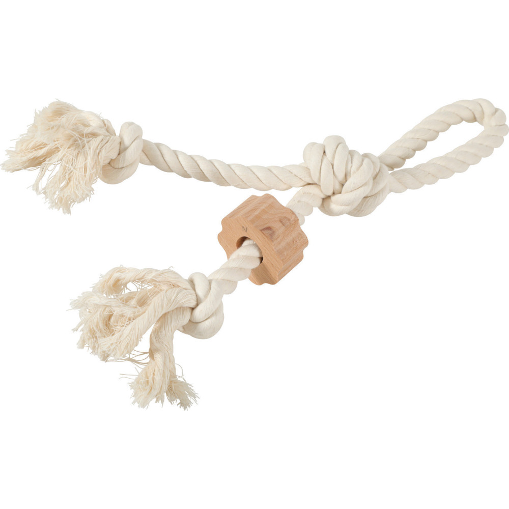 animallparadise Cuerda con asa salvaje, tamaño ø 1,5 cm x 35 cm, juguete para perros. Juegos de cuerdas para perros
