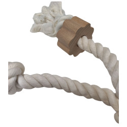 animallparadise Seil Wild Griff, Größe ø 1.5 cm x 35 cm, Hundespielzeug. Seilspiele für Hunde