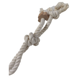 animallparadise Wildvang touw, afmeting ø 1,5 cm x 35 cm, hondenspeeltje. Touwensets voor honden