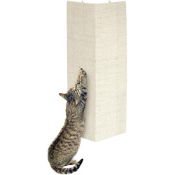 Griffoirs et grattoir Planche Grattoir Sisal pour Chat, Beige 28 x 52 cm + catnip.