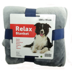 animallparadise Cobertor 100 x 70 cm. de cor cinza. para cães. manta de cão