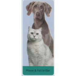 animallparadise Houten borstel 5 x 18 cm voor hond of kat Borstel