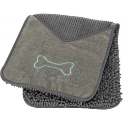 animallparadise Absorberende handdoek met handzakken voor honden. accessoires, kammen, enz