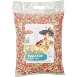 animallparadise 15 Liter, Pond Fish Food, STICKS - 1,2 KG pond food