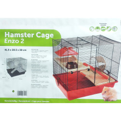 animallparadise ENZO cage . 41.5 x 28.5 x 38 cm. Model 2. for hamster. Cage