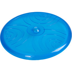 animallparadise TPR disco volante giocattolo ø 20 cm blu + LED. Per i cani. Frisbee per cani