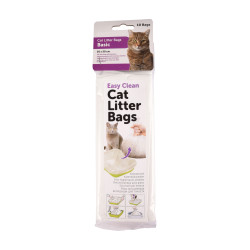 animallparadise Sacchetti igienici per la lettiera del gatto. Confezione da 10 sacchetti. Sacchetti per rifiuti