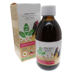 animallparadise Natur' Tonic, alimento complementare per la crescita di galline e pulcini 250 ml. Integratore alimentare