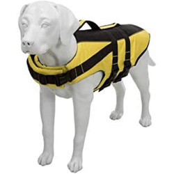 Sécurité chien Gilet de flottaison ou de sauvetage, taille M. pour chien.