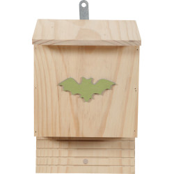 animallparadise Cassetta nido in legno, altezza 28,5 cm, per pipistrelli . colore casuale pipistrello