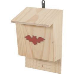 animallparadise Wooden nesting box, height 28.5 cm, for bats . random color bat