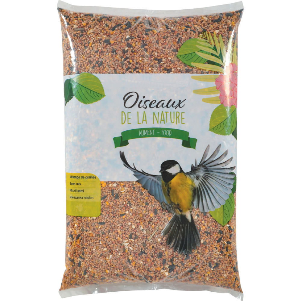 animallparadise Mieszanka nasion dla ptaków ogrodowych. Worek 2 kg. Nourriture graine