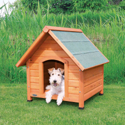 animallparadise Casa para perros COTTAGE. S-M. 71 × 77 × 76 cm. para perros tipo Sheltie. Casa del perro