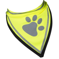 animallparadise Bandana reflectante. talla XS-S, cuello máximo 20 cm. para perros. Seguridad de los perros