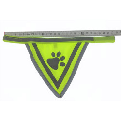 animallparadise Reflektierendes Bandana. Größe XS-S, Halsumfang max. 20 cm. für Hunde. Sicherheit Hund