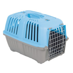 animallparadise Pratiko transport crate, 48 x 31.5 x 33 cm, for dogs, random color Transport cage