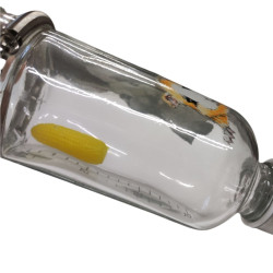 animallparadise Bottiglia di vetro, Honey & Hopper, 125 ml, per roditori. Biberon