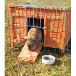 animallparadise Habitat para pequenos animais, coelhos e porquinhos-da-índia. 42 x 43 x 51 cm Hutch