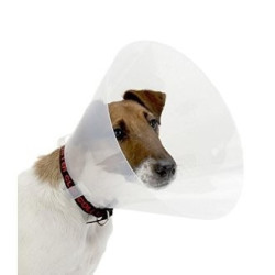animallparadise A protective collar Size: XS- S 22-25 cm. 10 cm. for dog. Dog collars