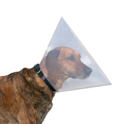 animallparadise een beschermende halsband voor honden, L 44-50 cm/ 25 cm Hondenhalsbanden