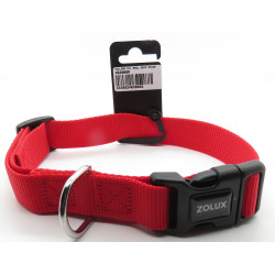 animallparadise Nylon collar, size 50 - 60 cm, 25 mm, red color, for dogs. Nylon collar