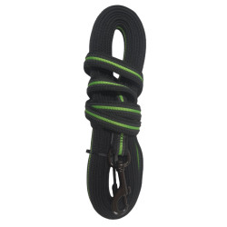 animallparadise Nylon training leash. 5 meters x 17 mm. green. for dog. Laisse enrouleur chien