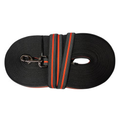 animallparadise Nylon training leash. 15 meters x 25 mm orange. for dog. Laisse enrouleur chien