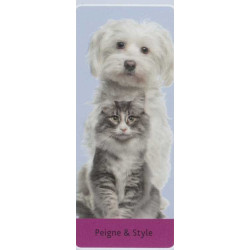 animallparadise Peine metálico para airear y desenredar, 16 cm, para perros y gatos Peine