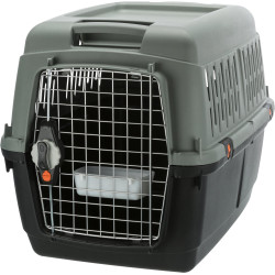 Cage de transport Box de transport Giona 4 S-M 50 x 51 x 70 cm pour chien max 18 kg. BE ECO