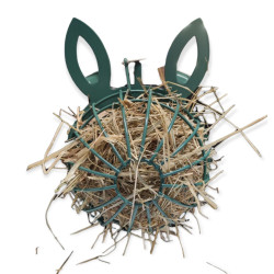 animallparadise EHOP Hay Rack Rabbit verde, per roditori. Portavivande
