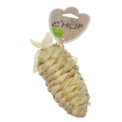 animallparadise EHOP Karotten-Spielzeug Maisblatt, für Nagetiere. Spiele, Spielzeug, Aktivitäten