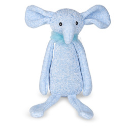 animallparadise Oby blue elephant plush 37 cm, dog toy Plush for dog