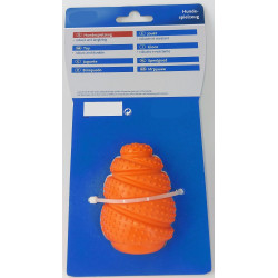 animallparadise Strong Jumper giocattolo arancione per cani 7 cm. Giocattoli da masticare per cani