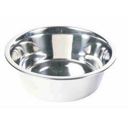animallparadise Taça de aço inoxidável para cães 2,8 litros, para cães ø 24 cm. Tigela, tigela