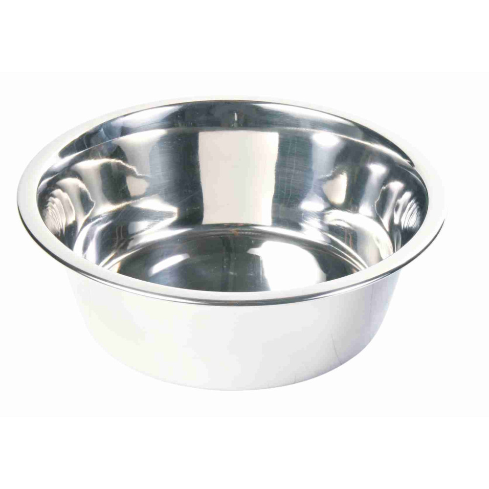 animallparadise Ciotola per cani in acciaio inox 2,8 litri, per cani ø 24 cm. Ciotola, ciotola