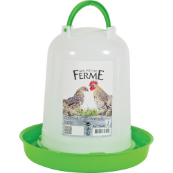 animallparadise Plastic drinkbak. inhoud 3 liter. lage werf. Waterpoel