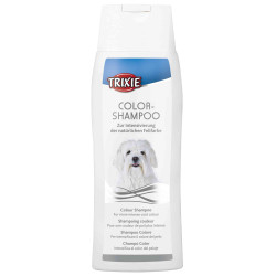 Shampoing Shampoing spécial poils blancs 250ml et serviette microfibre pour chien.