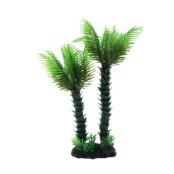animallparadise Duo de palmeira, H 23 cm, para aquário Decoração e outros