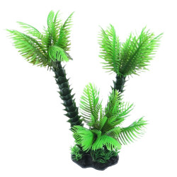 animallparadise Palm tree decoration trio, H 26 cm, for aquarium Decoration and other