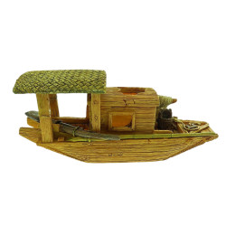 animallparadise Modelo de barco pagoda 1 S, 14 x 5 x 6 cm, decoración de acuario Decoración y otros