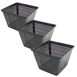 animallparadise Set of 3 Baskets 19 x 19 x 9 for water basin Home