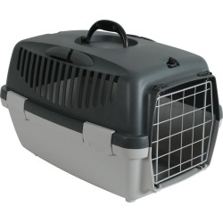 Cage de transport cage gulliver 1, porte métal, taille 32 x 48 x 31 cm, transport pour chien max 6 kg.