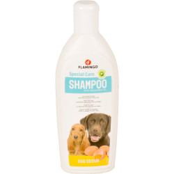 animallparadise Shampoo all'uovo per cani, 300 ml con asciugamano in microfibra. Shampoo