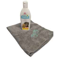 animallparadise Szampon jajeczny dla psów, 300 ml z ręcznikiem z mikrofibry. Shampoing